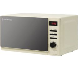 RUSSELL HOBBS RHM2082CNS Solo Microwave - Cream